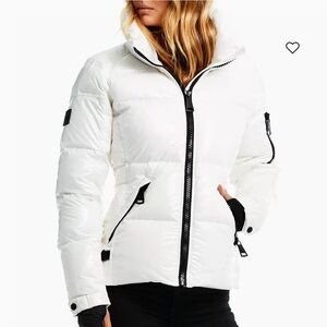 Bestseller SAM Freestyle Down Puffer Jacket WHITE Size SMALL
